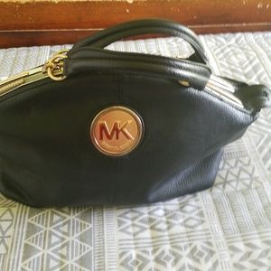 Black handbag